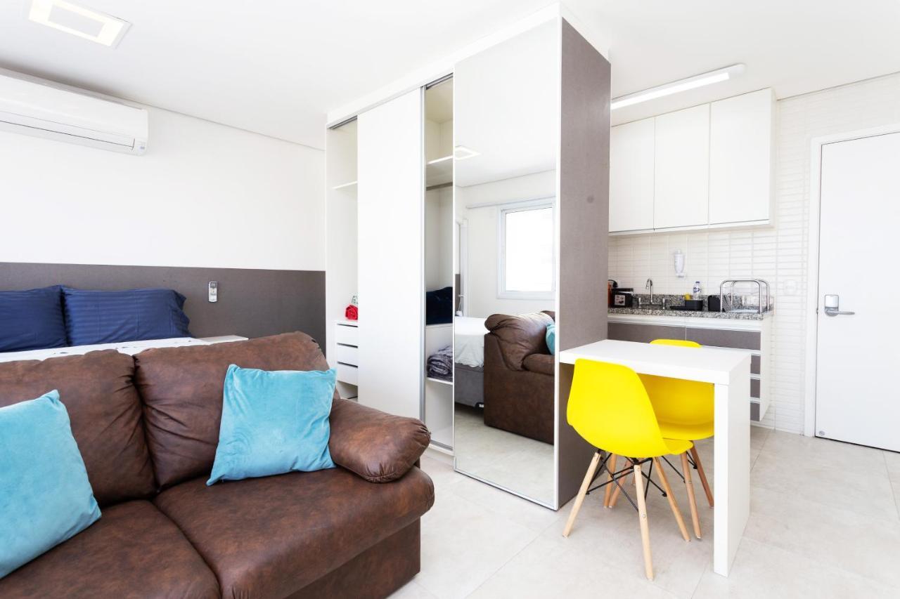 Apartamento Com Wifi Proximo Ao Metro Luz São Paulo Kültér fotó