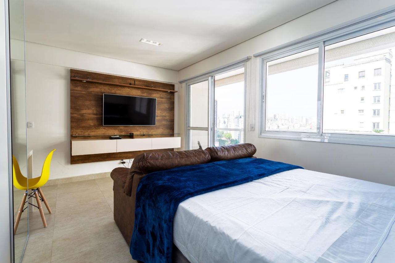 Apartamento Com Wifi Proximo Ao Metro Luz São Paulo Kültér fotó