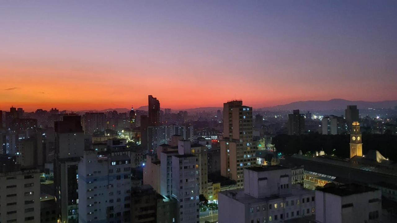 Apartamento Com Wifi Proximo Ao Metro Luz São Paulo Kültér fotó